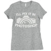 photography Ladies Fitted T-Shirt