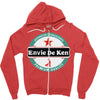 want to ken diversion heineken Zipper Hoodie