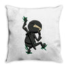 shhhhhhh Throw Pillow