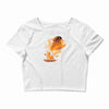 lion evolution Crop Top
