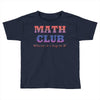 math club hippie hipster Toddler T-shirt