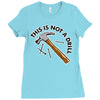 this is not a drill Ladies Fitted T-Shirt