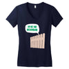 hi de ho neighbor Women's V-Neck T-Shirt