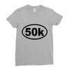 ultra 50k oval Ladies Fitted T-Shirt