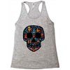 loco coco skul Racerback Tank