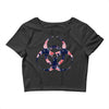 floral hazard Crop Top