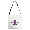 grime art timelapse Adjustable Strap Totes
