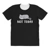 Cat Says Not Today All Over Women's T-shirt