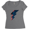 Srar Bolt Women's Triblend Scoop T-shirt