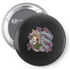 rude fox Pin-back button