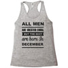 all men are created equal december Racerback Tank