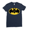 Totoro Batman Parody Ladies Fitted T-Shirt