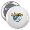 Jabberjaw - the lovable 70&rsquo;s animated shark Pin-back button
