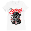 no sleep Ladies Fitted T-Shirt
