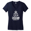 Keep Calm And Let Russell Handle It Women's V-Neck T-Shirt