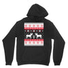 reindeer christmas ugly sweater Unisex Hoodie