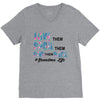 grandma life V-Neck Tee