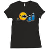 pac chomp Ladies Fitted T-Shirt
