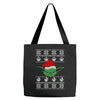 yoda ugly christmas sweater Tote Bags