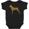 leopard pattern Baby Bodysuit