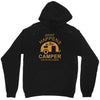 what happens in camper stays in camper vintage style camp funny Unisex Hoodie