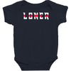 humorous loner Baby Bodysuit