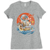 japanese world Ladies Fitted T-Shirt