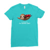 super lazy Ladies Fitted T-Shirt