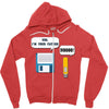 usb i am your father! funny geek computer Zipper Hoodie