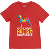 boxers support autism awareness V-Neck Tee