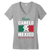 The Face of Boxing Women's V-Neck T-Shirt
