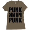 punk Ladies Fitted T-Shirt