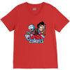 ash vs zombies V-Neck Tee