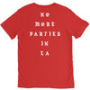 No More Parties In La V-Neck Tee