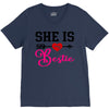 she is my bestie V-Neck Tee