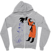 goku vs freeza 2 Zipper Hoodie
