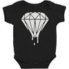 dripping diamond Baby Bodysuit