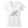 tornado bundeswehr aircraft airplane bomber nato jet Women's V-Neck T-Shirt