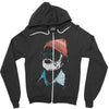 zissou of fish Zipper Hoodie
