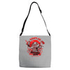 yautjas jungle ipa Adjustable Strap Totes