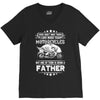 Motorcycles Father V-Neck Tee