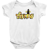tiswas ideal birthday present or gift Baby Onesie