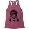 monkey hipster Racerback Tank