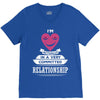 I Am Actually In A Very Commited Relationship V-Neck Tee