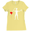 pirate old roger Ladies Fitted T-Shirt