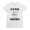 send noods Ladies Fitted T-Shirt