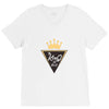 the king is back V-Neck Tee