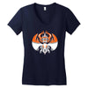 fire yang dragon Women's V-Neck T-Shirt