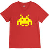uomo 4 space invaders anni80 vintage videogames V-Neck Tee