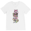 piggy pizza V-Neck Tee